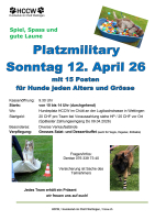 Platzmilitary HCCW im Chütt